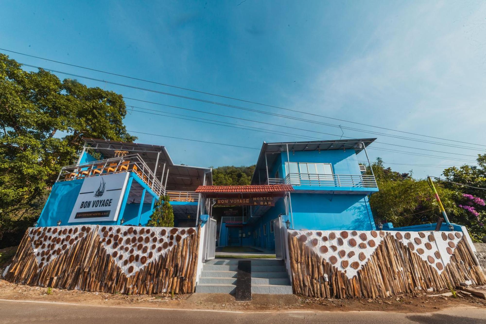 Bon Voyage Sea View Hostel Vagator Dış mekan fotoğraf